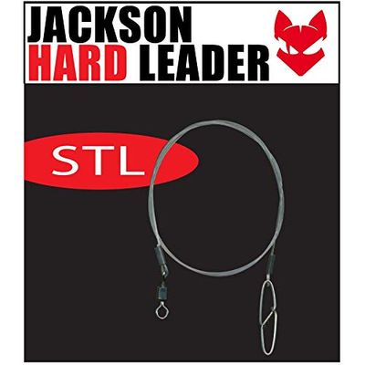 Jackson Unisex - volwassenen 10C4050801009234C10 Hard Leader kunstaas roofvis vissen voorvak 2 st. 35 cm 11,8 kg snoek, kleurrijk, normaal