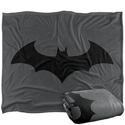BATMAN LOGO Silky Touch Super Soft Throw Blanket 152 x 127 cm