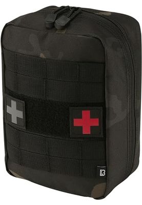 Brandit Molle First Aid Pouch Large Sac Mixte, Dark_Camo, Taille Unique