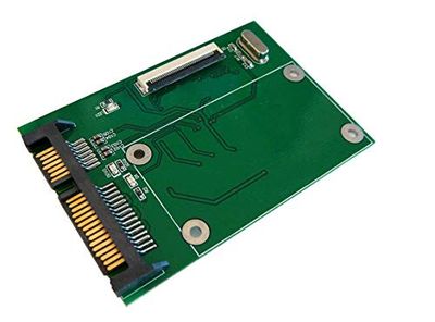 KALEA-INFORMATIQUE ZIF 1.8 de 40 Hilos a SATA Adaptador conversor para Montar un Disco Duro ZIF en un Puerto SATA 2.5 o 3.5.