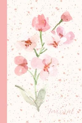 Journal: 110 Page Beautiful Floral Notebook for Mother's Day gifting, journaling, creative whimsy, or note taking