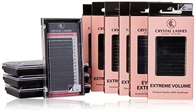 Crystal Lashes Professional Eyelash Styling Tweezers Set