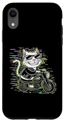 iPhone XR Cute Cat Art Funny Cat For Men Women Kid lover cat animal Case