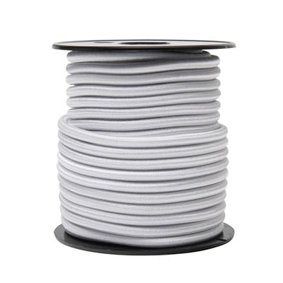 WERKA PRO Tenedor elástico Blanco Ø 4mm x 20m