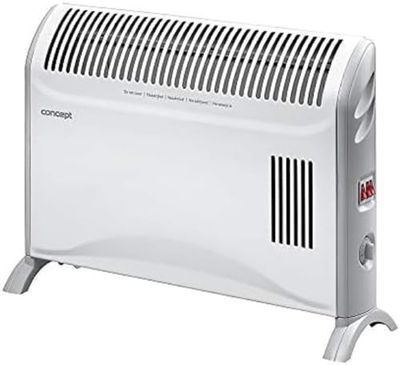 CONCEPT Hausgeräte CONCEPT KS3007 convector met turbo-functie, 2000 W, wit