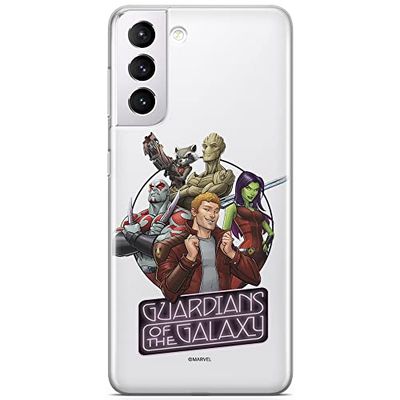 ERT GROUP mobiel telefoonhoesje voor Samsung S21 origineel en officieel erkend Marvel patroon Guardians of the Galaxy 009 optimaal aangepast aan de vorm van de mobiele telefoon, gedeeltelijk bedrukt