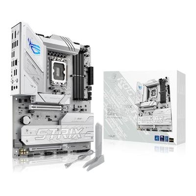 ASUS ROG Strix B860-A Gaming WiFi, Carte mère ATX, prête pour PC avec IA avancée, 14 + 1 + 2 + 1 Niveaux de Puissance, DDR5, PCIe 5.0, Quatre emplacements M.2, WiFi 7, AI Networking II, Aura Sync RGB