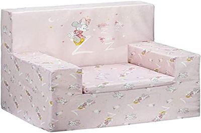 Interbaby - Sillón Infantil Disney Minnie Mouse Rosa, Unica (MN001-02)