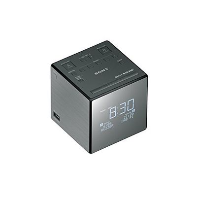 Sony XDR-C1DBP-CEK Rechargeable Portable Battery Operated Pocket Dab/Dab+ Clock Radio