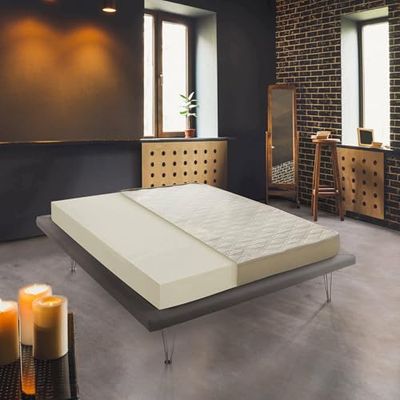 Talamo Italia - Materasso singolo Lorella, Materasso in Waterfoam, 100% Made in Italy, Anti acaro e Anallergico, Cm 80x190h15