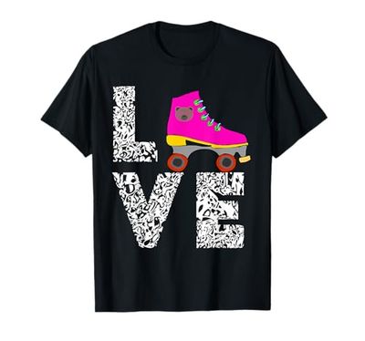 Pattini a rotelle Love Maglietta