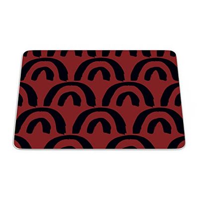 Questo Casa, Rectangle Digital Printed Mouse Pad, Non-Slip Base, for Office and Home, Size: 22 x 18 cm