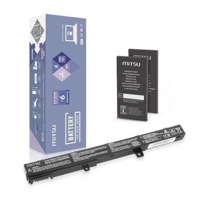 MITSU Batterie BC/AS-X451 (ASUS 2200 MAH 32 WH) 14,4 V (14,8 V) 4 Cells Li-ION