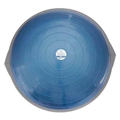 BOSU Pro multifunktionellt hemmagym 66 cm helkroppsbalans styrketränare bollutrustning med guidade träningspass och pump, blå