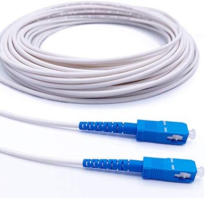 Elfcam® - 1m Glasvezelkabel OS2 SC/UPC naar SC/UPC Singlemode Simple 9/125um LSZH,1 Meter