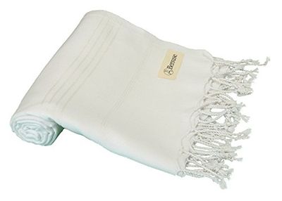Bersuse 100% Cotton - Anatolia Turkish Towel - White