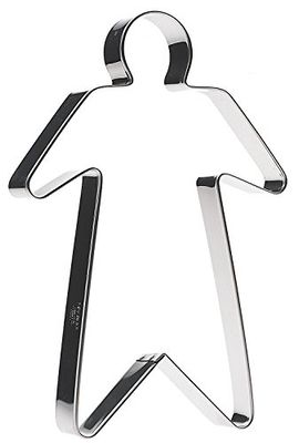 GASTROMAX 939405-1 Cortador Hombre 11 Cm. Color de Acero Inoxidable, Metalizado