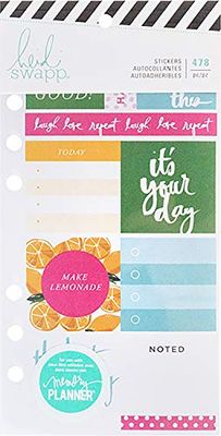 Heidi Swapp American Crafts Libreto de Pegatinas Playful, Cartulina, Multicolor, Talla Unica