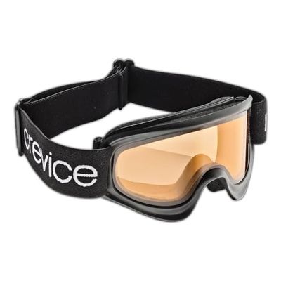 Crevice Masque de Ski pour Enfant Noir/Cadre Noir bCR041271