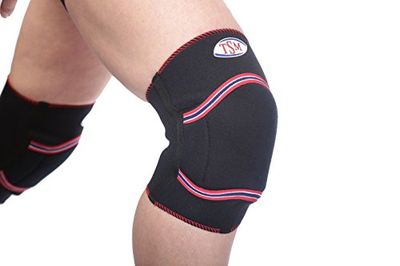 TSM 88 2553-1 Bandage de Sport avec Rembourrage pour Le Genou Actif Taille L