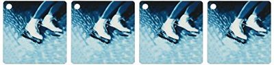 3DROSE pattini da pattinaggio artistico, – Portachiavi, 5,7 x 11,4 cm, set di 4 (KC 1014 _ 2)