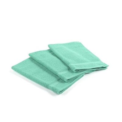 Caleffi – Juego de Toallas Baño 100% Algodón – Set 2 Piezas: 1 Toalla Lavabo 50x100 cm + 1 Toalla Invitado 40x60 cm – Suaves, Absorbentes y Lavables - Toallas Baño Completo - Ducha