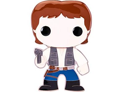 Funko Pop! Pin's Géant avec Stand 10 cm Star Wars Han Solo