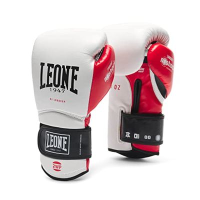 Leone 1947, Guanti Boxe Il Tecnico N3 14 Oz, Bianco