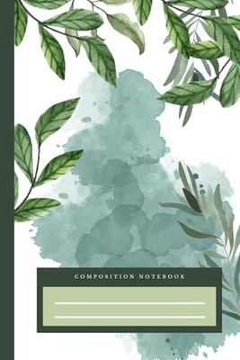 Amazing Spring Composition Notebook: Art Aesthetic Journal for College, School & Work