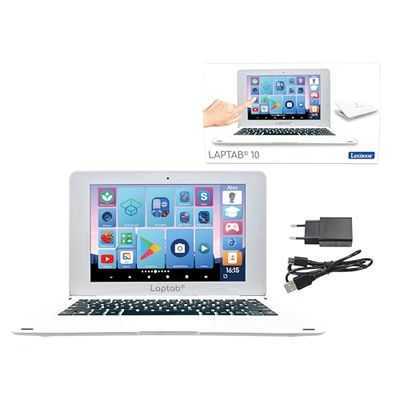 Lexibook, LAPTAB® 11, Ordinateur Portable avec écran Tactile, pour Toute la Famille, Contenu éducatif et ludique, Fonctionne sous Android™, Contrôle Parental, Ultra Fin et léger, LT11FR