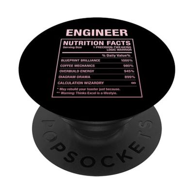 Ingeniero gracioso PopSockets PopGrip Adhesivo