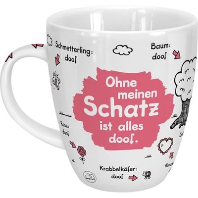 Sheepworld, 42620 Tazza in Porcellana, da 45 cl (Lingua Italiana Non Garantita), Multicolore, 1 - Confezione