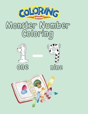 Monster Number Coloring