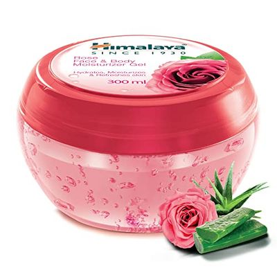 Himalaya Rose Face & Body Moisturizer Gel -300ml