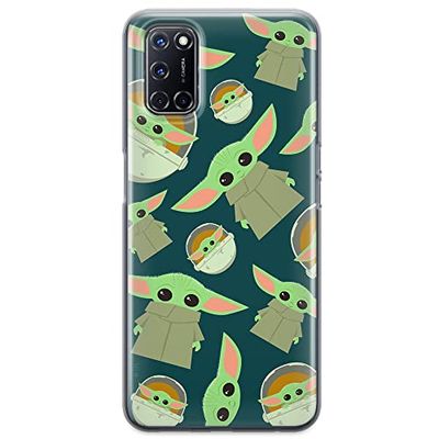 ERT GROUP mobiltelefonfodral för Oppo A92/ A72/ A52 originalt och officiellt licensierat Star Wars mönster Baby Yoda 006 optimalt anpassad till formen på mobiltelefonen, fodral tillverkad av TPU-plast