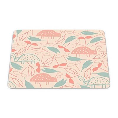 Bonamaison, Tapis de Souris Rectangle Imprimé Numériquement, Fond Antidérapant, pour Bureau et Maison, Taille: 22x18cm