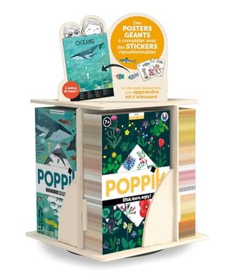 PLV Permanent Poppik 03/24 45 VOL: 45 pochettes, 14 références différentes