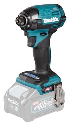 Makita TD002GZ01 40Vmax XGT - Destornillador de impacto inalámbrico sin escobillas de 1/4 pulgadas, sin batería ni cargador