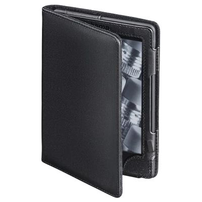 Hama Arezzo Coque pour Kindle WiFi/Paperwhite & Kobo Touch/Glo - Housse Fermeture Magnétique, Doublure Intérieure Douce - Noir