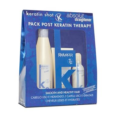 Salerm Keratin Straightening Treatment Kit (3 items)