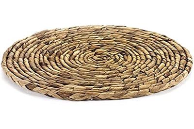 Privilege Salvamtoalha de mesa vime, redondo, 30 cm, multicolorido