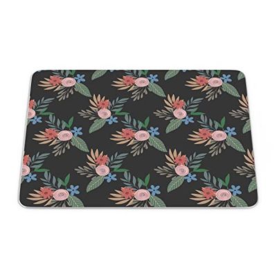 Bonamaison, Tapis de Souris Rectangle Imprimé Numériquement, Fond Antidérapant, pour Bureau et Maison, Taille: 22x18cm