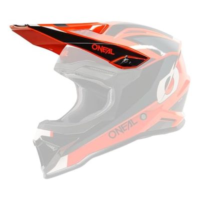 O'NEAL Visiera Casco Bambino 1SRS STREAM nera/rossa