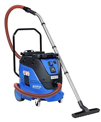 Nilfisk ATTIX 33 30L 1400W Negro, Azul - Extractor de polvo (30 L, 1400 W, Negro, Azul, Secar, 25 kPa, 75 L/s)