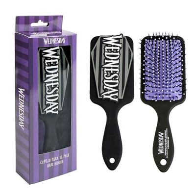 Spazzola districante per capelli mercoledì per tutte le età e tipi di capelli