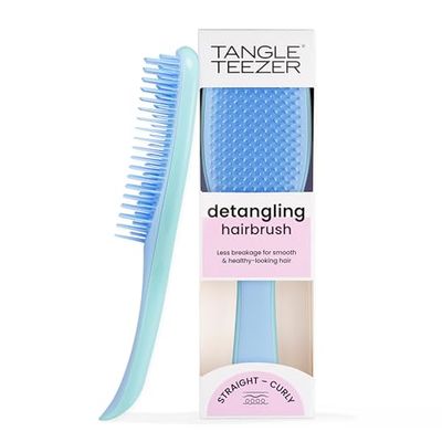 Tangle Teezer | The Wet Detangler Hairbrush for Wet & Dry Hair | For All Hair Types | Eliminates Knots & Reduces Breakage | Denim Blues