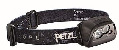 PETZL Actik Core Linterna frontal, negro, talla única