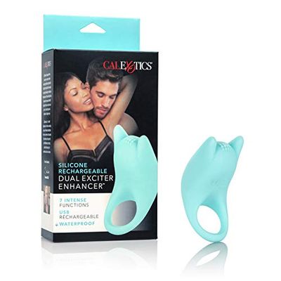 Calexotics 137598 Dual Exciter Enhancer, Anello Vibrante Per Pene Con Telecomando