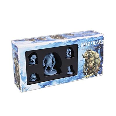 Steamforged Games Godtear: Halftusk, Warden Of The Stonekin Isle Guardians Champions Set