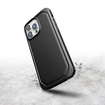 COQUE SLIM SHOCKPROOF 2M IPHONE 14 PRO MAX NOIR